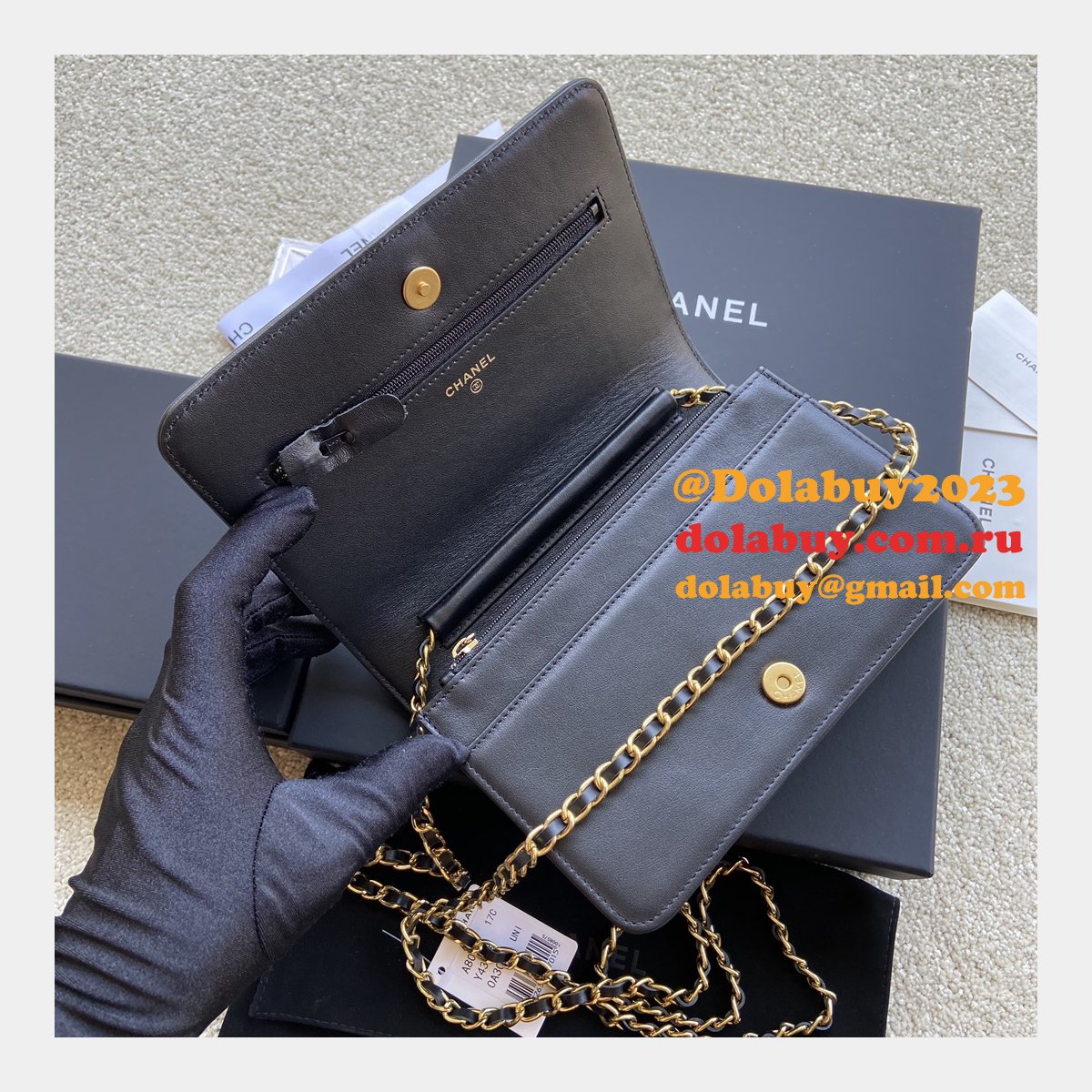 Wholesale CC the boy clamshell bag A80287