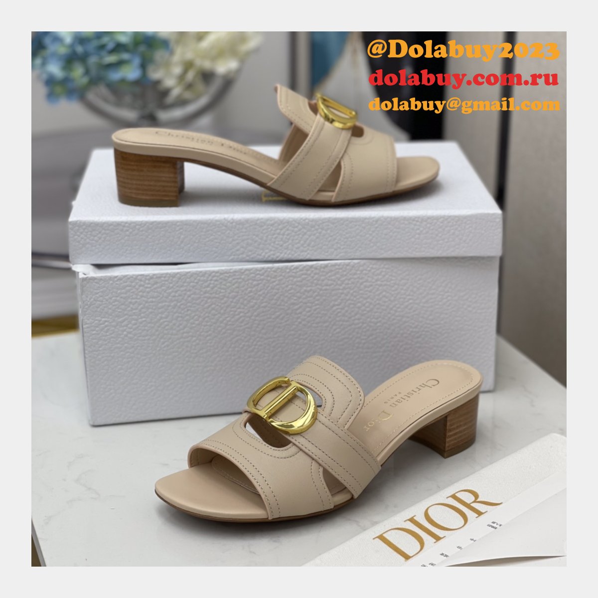 Top Quality Replica Christian Dior AW Montaigne CD Shoes