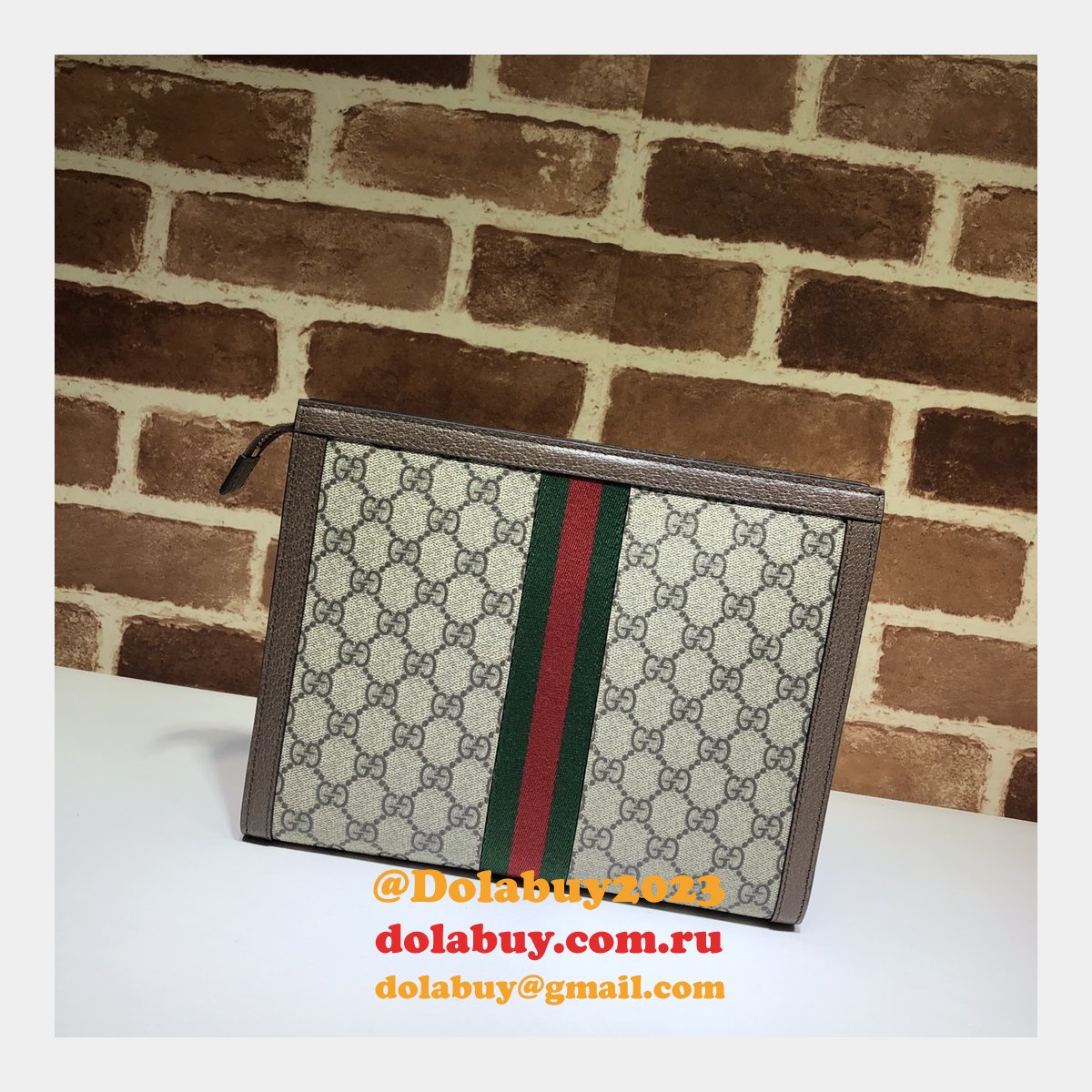 Top Quality GUCCI Ophidia Perfect GG Pouch 625549 Replica