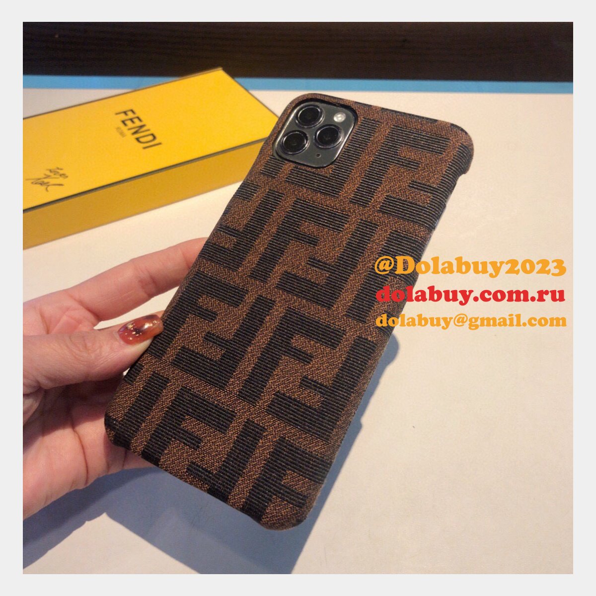 Wholesale Fendi iPhone Multicolour flip-cover cases & covers