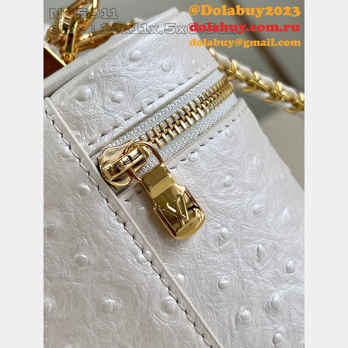 Inspired Vanity Chain Pouch N85820 7 Star Louis Vuitton Bag