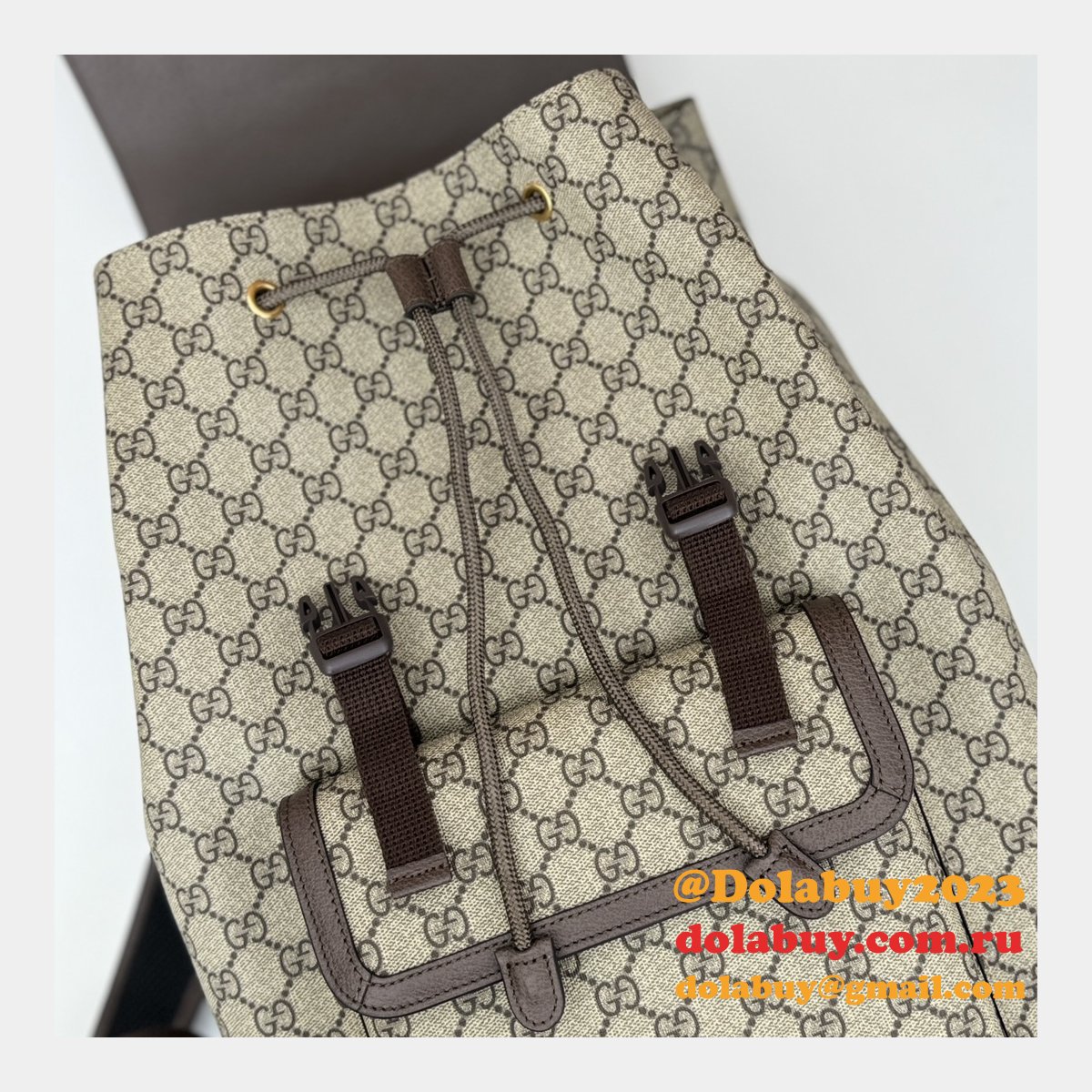 Gucci Wholesale Fake Ophidia Large GG Backpack 792104 Bag