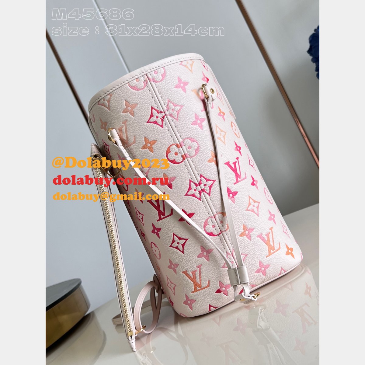 Neverfull Louis Vuitton M45686 Bag Replica Best Quality