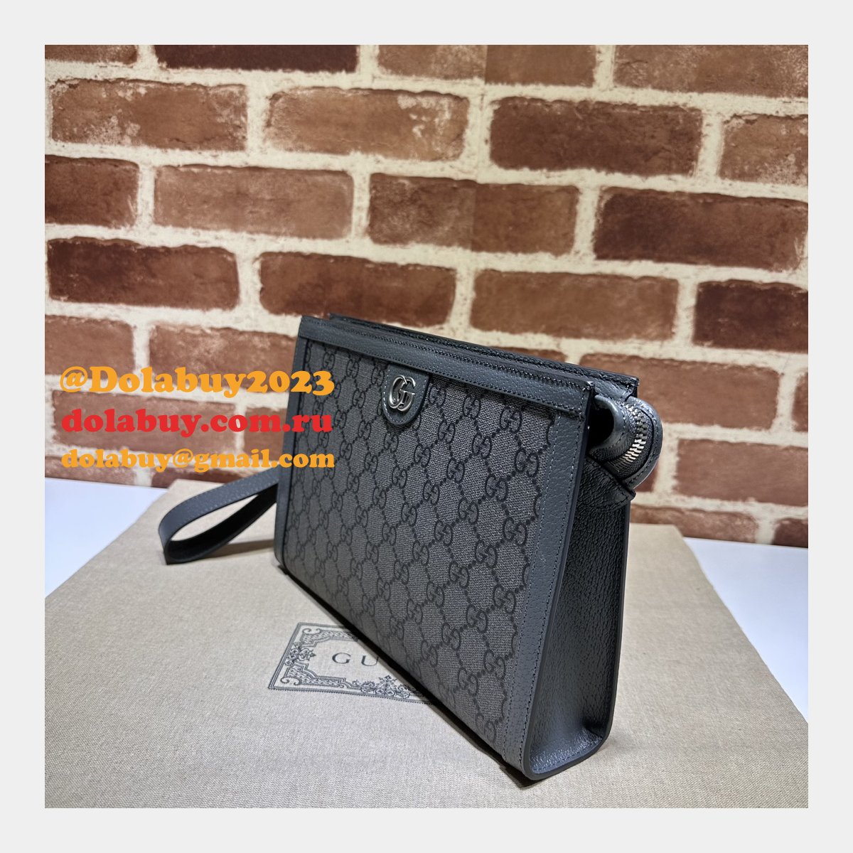 Inspired GUCCI REPLICA POUCHES 760243 Fashion