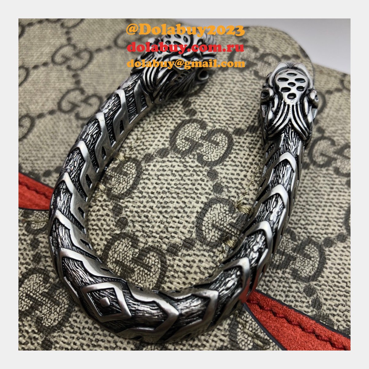 G*u*i replica dionysus gg supreme mini 421970 red fake bag