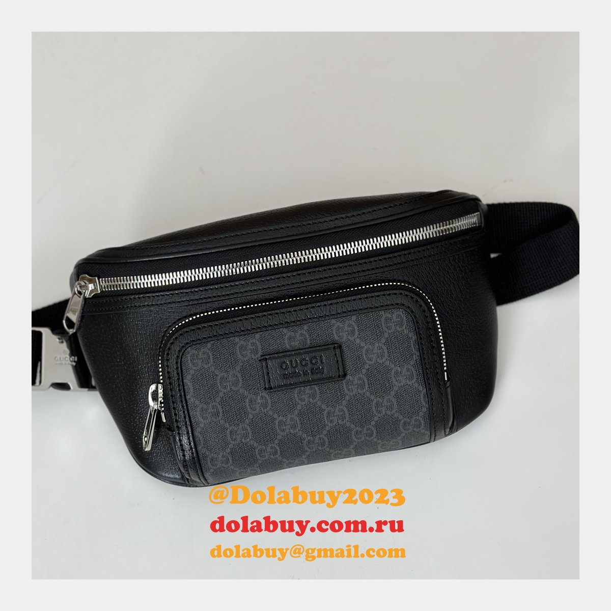 Designer Gucci Replica 795463 Men GG Belt Bag