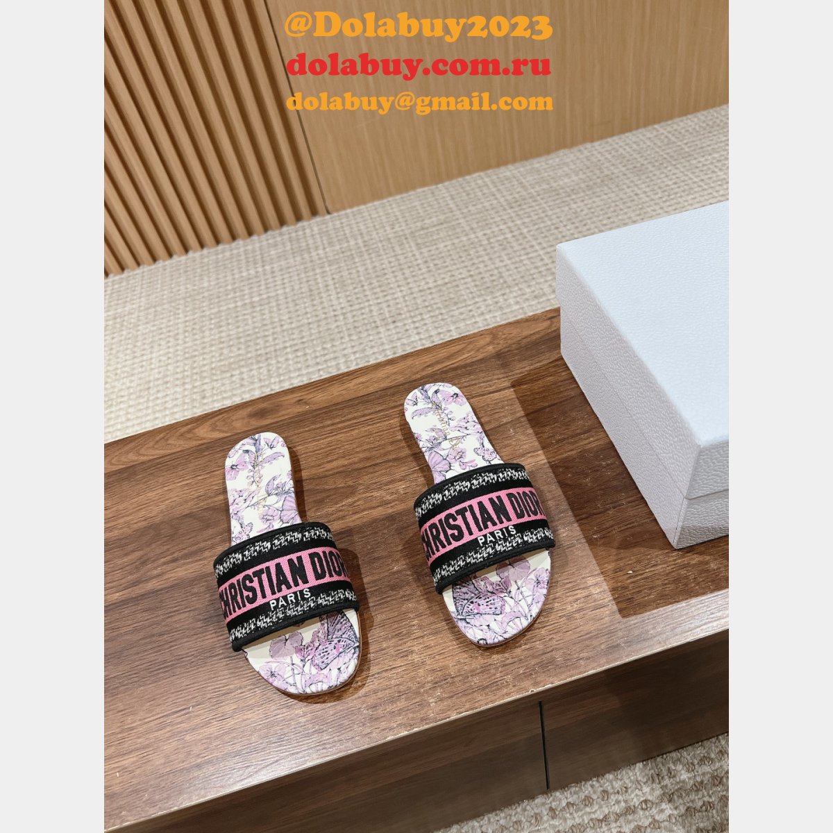 7 Star Top Quality Wholesale DIOR DWAY SLIDE