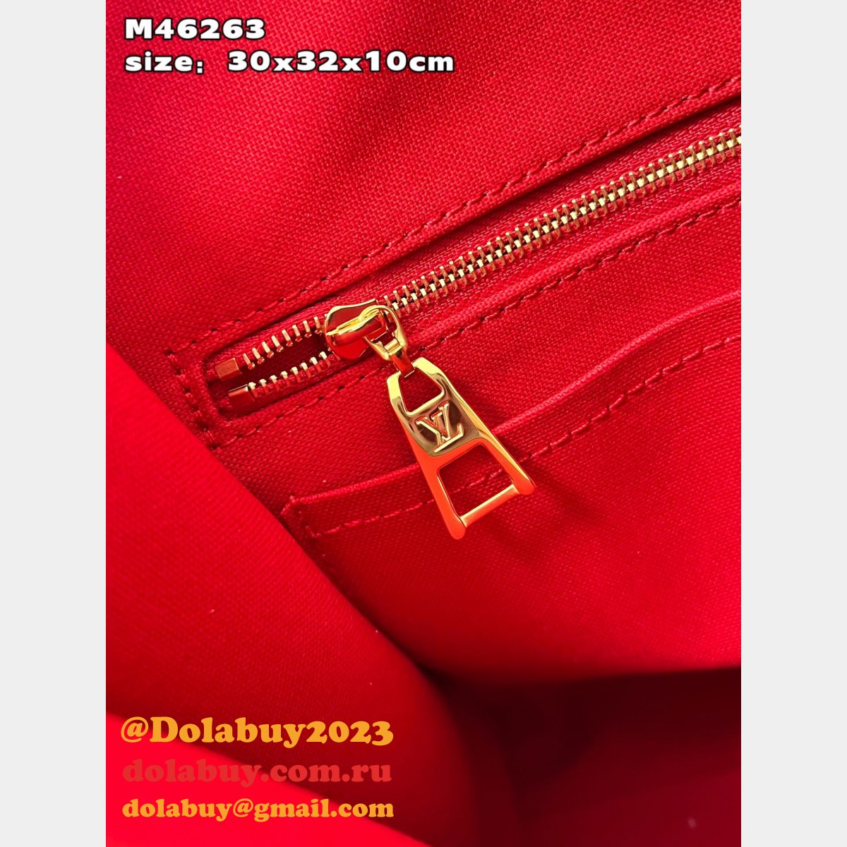 Sac Plat Louis Vuitton Replica Monogram M46263 AAA+ Bag