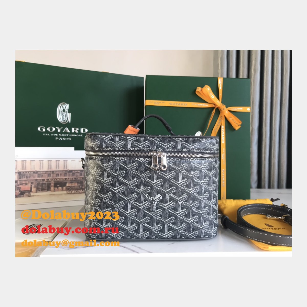Beauty Fake Designer 020185 Makeup Goyard Muse Luxury Bag