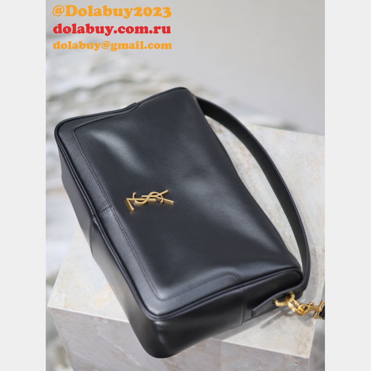 Saint Laurent Replica Camera Top-Handle 753826 Black Bag