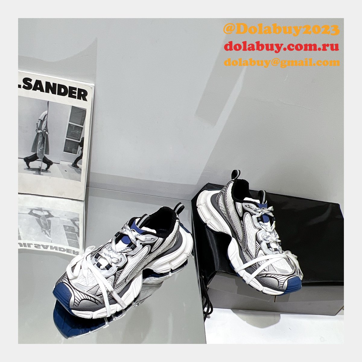 Best Quality Replica Balenciaga Dad Retro Sneakers 1:1 Casual