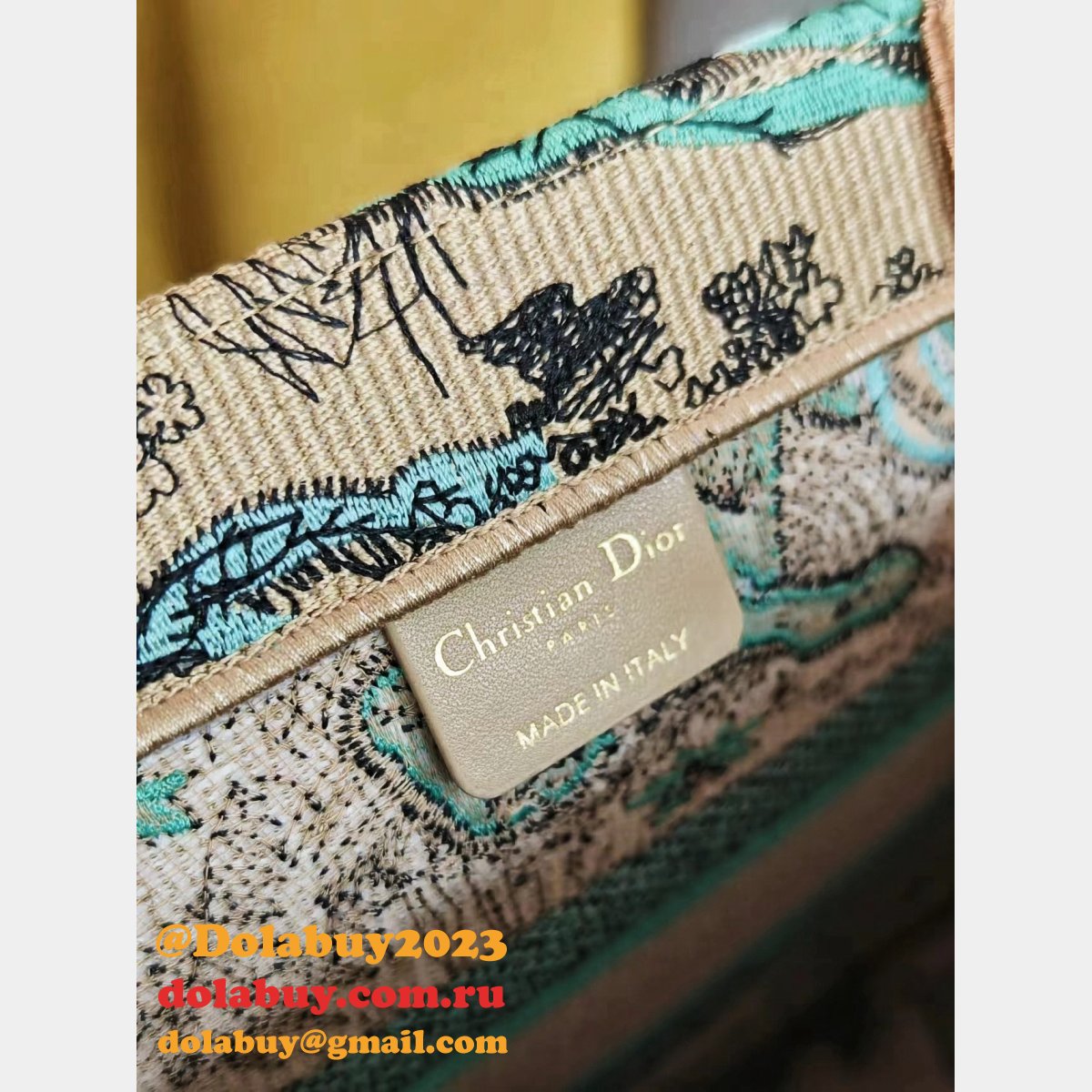 Top Quality Christian Dior Paris Reverse book Tote
