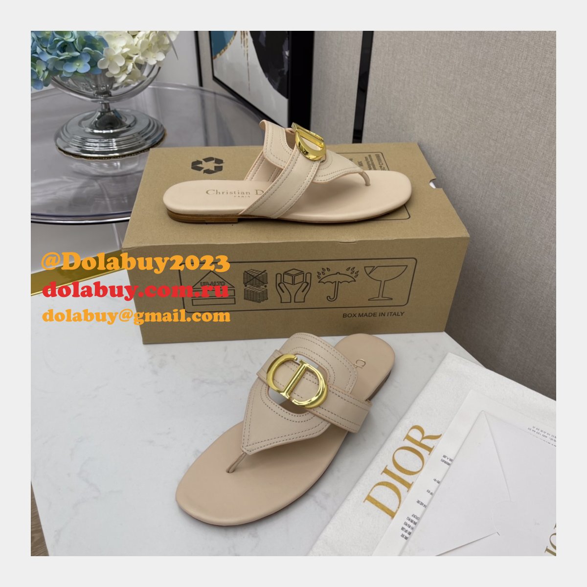 7 Star Replica Christian Dior Montaigne CD Shoes