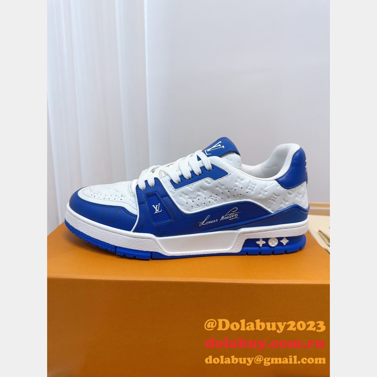 Louis Vuitton Replica Trainer Maxi Sneakers By Virgin Abloh