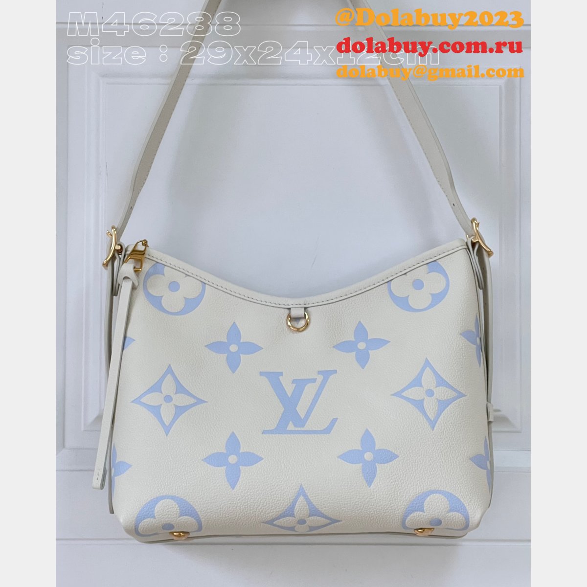 CarryAll Bicolor Monogram Empreinte M46288 Louis Vuitton Replica Bag