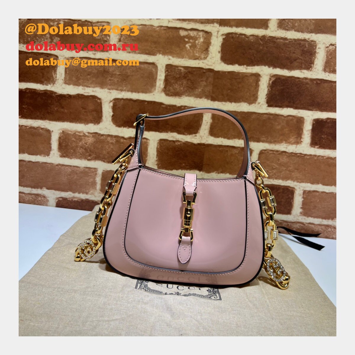 Gucci Top Replica Jackie 1961 Shoulder 699651 Bag