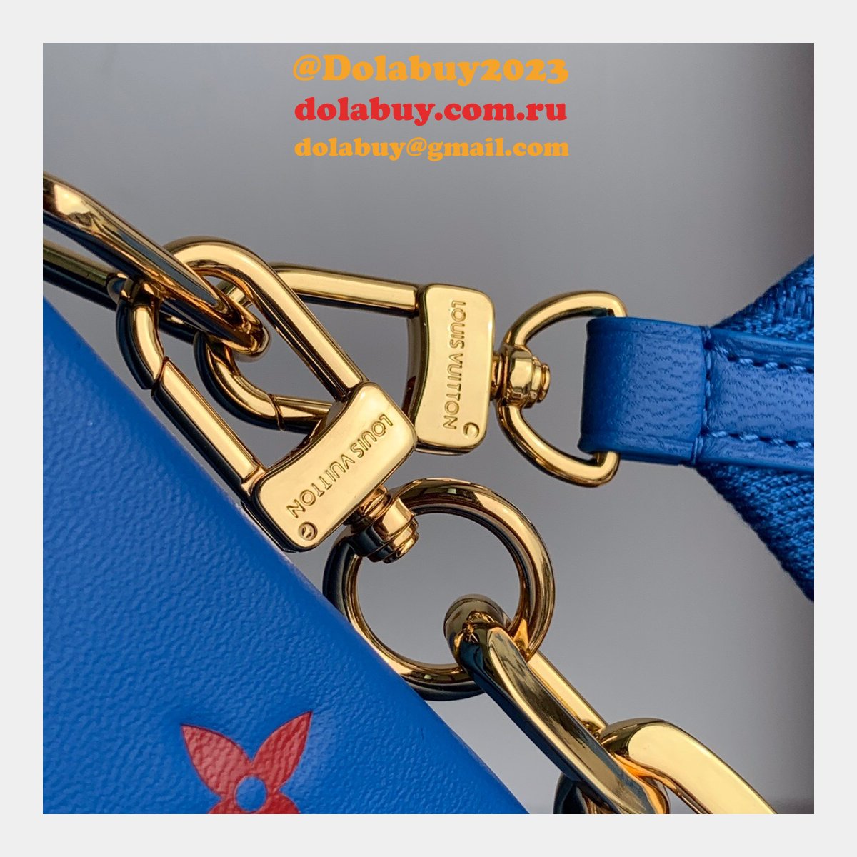 Quality Louis Vuitton Best Coussin PM H27 M58628/M58626 Pink/Blue Handbags