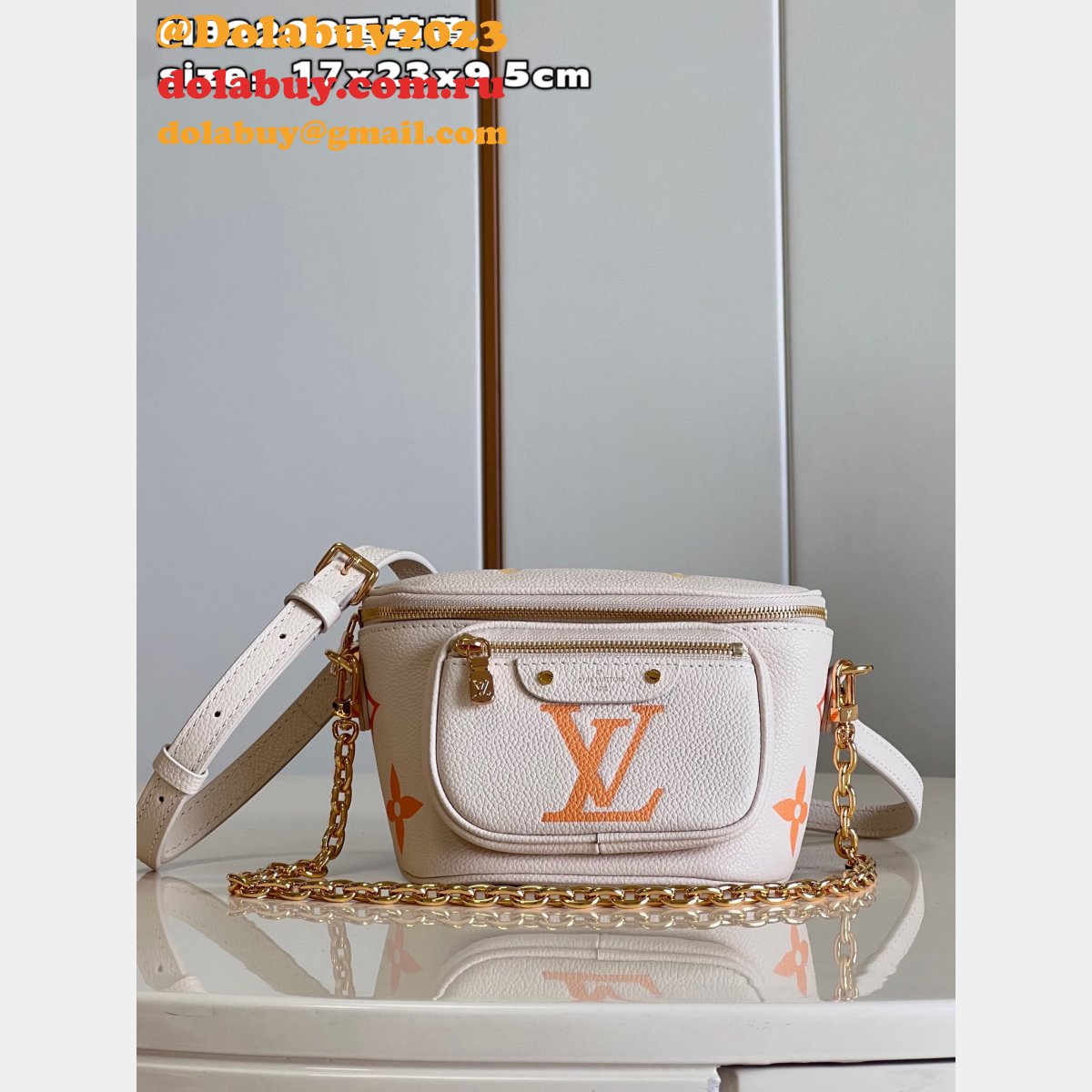 Bumbag Louis Vuitton Designer Monogram Empreinte M82208 Replica Bag