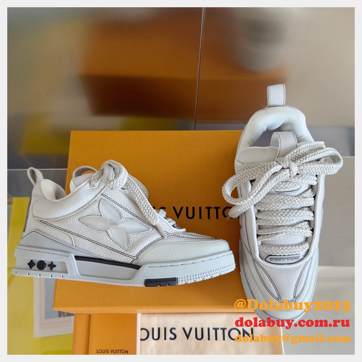 Best LV Skate Sneaker Cheap