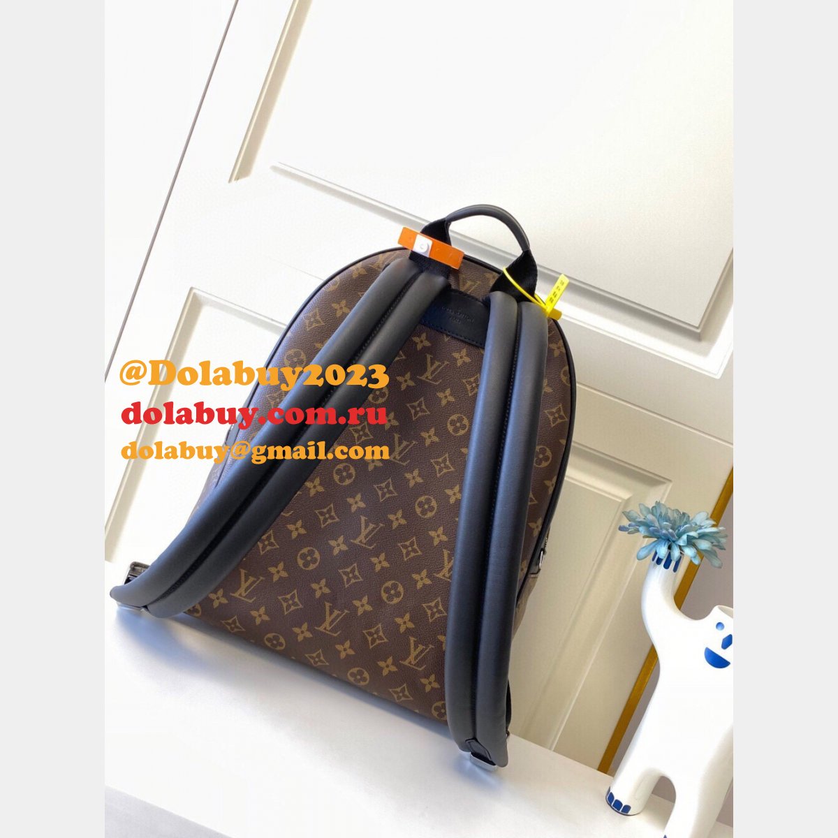 Louis Vuitton Replicas Monogram Macassar JOSH M41530 Backpack
