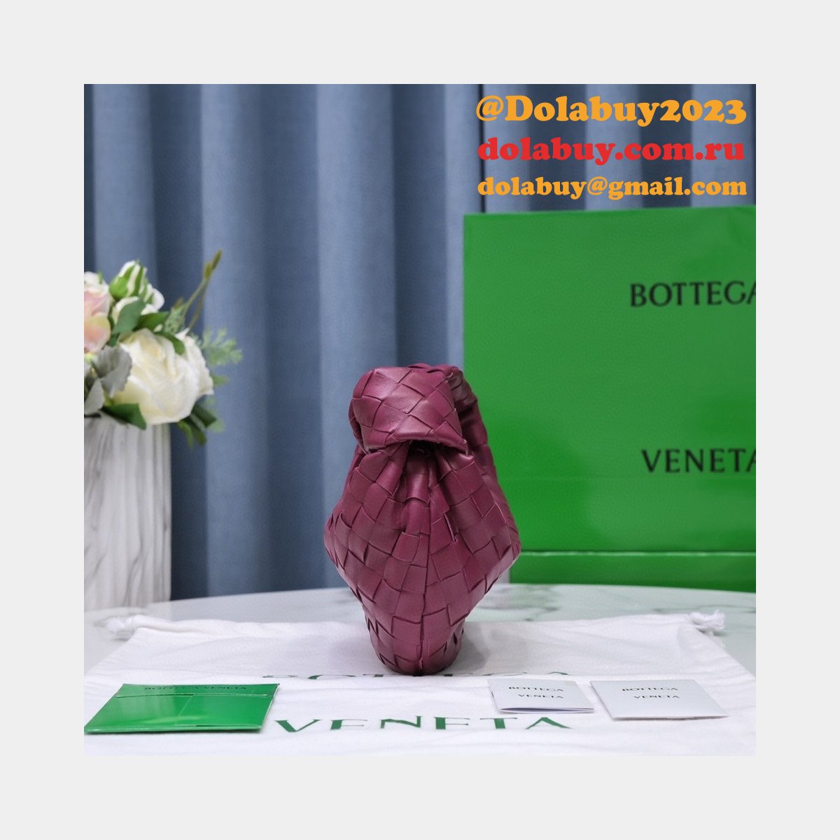 Buy First Copy Replica Bottega Veneta Jodie Clutch Bag online from China