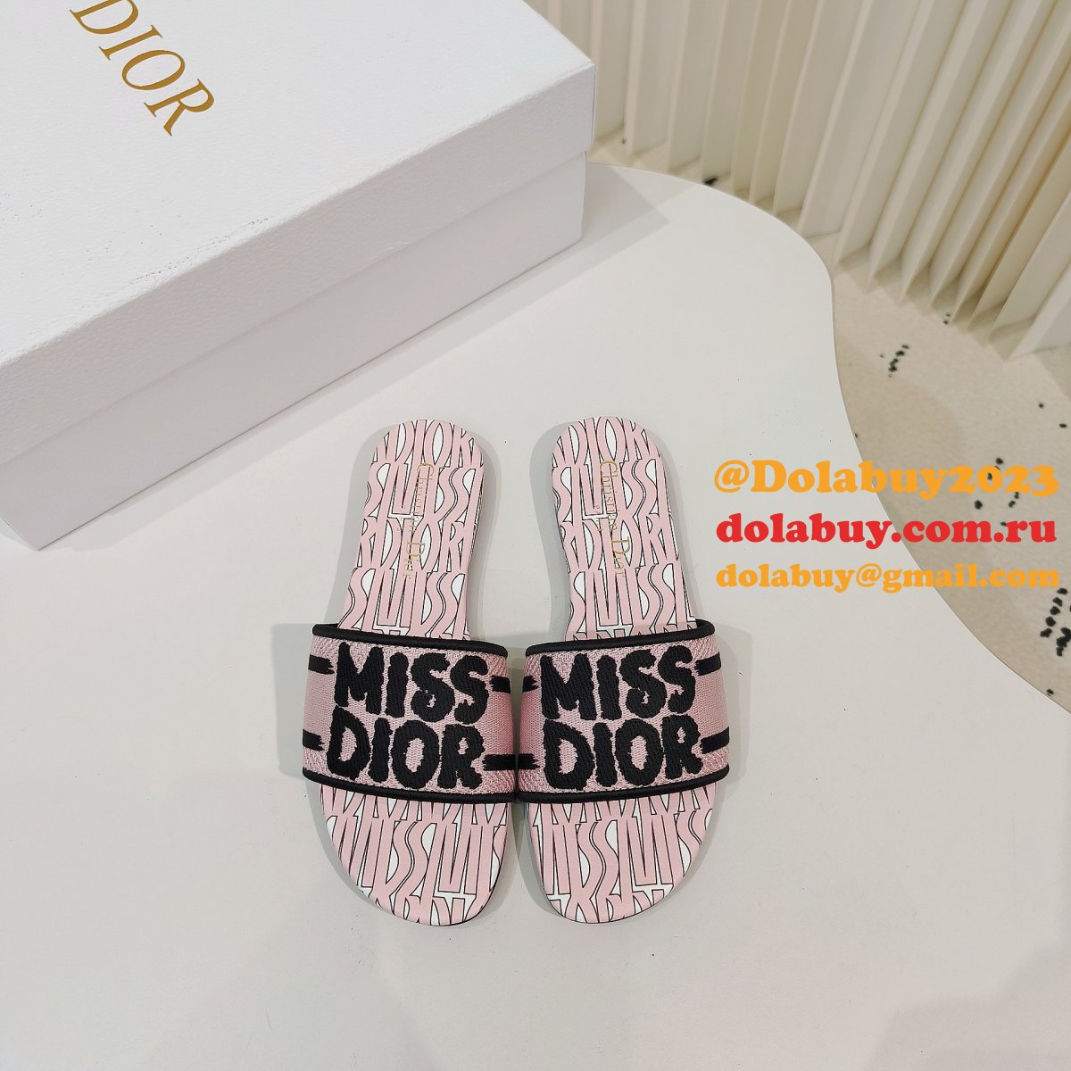Top Quality Dior Dway Slide 1:1 Mirror