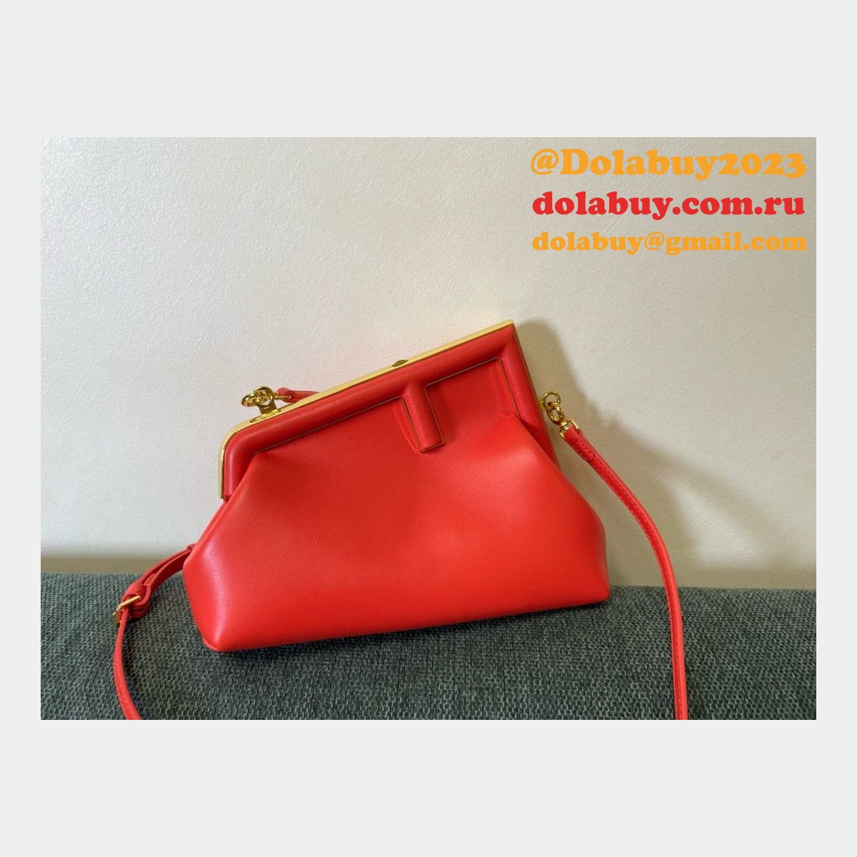 Best Luxury Fendi First Bag 26cm Top Quality