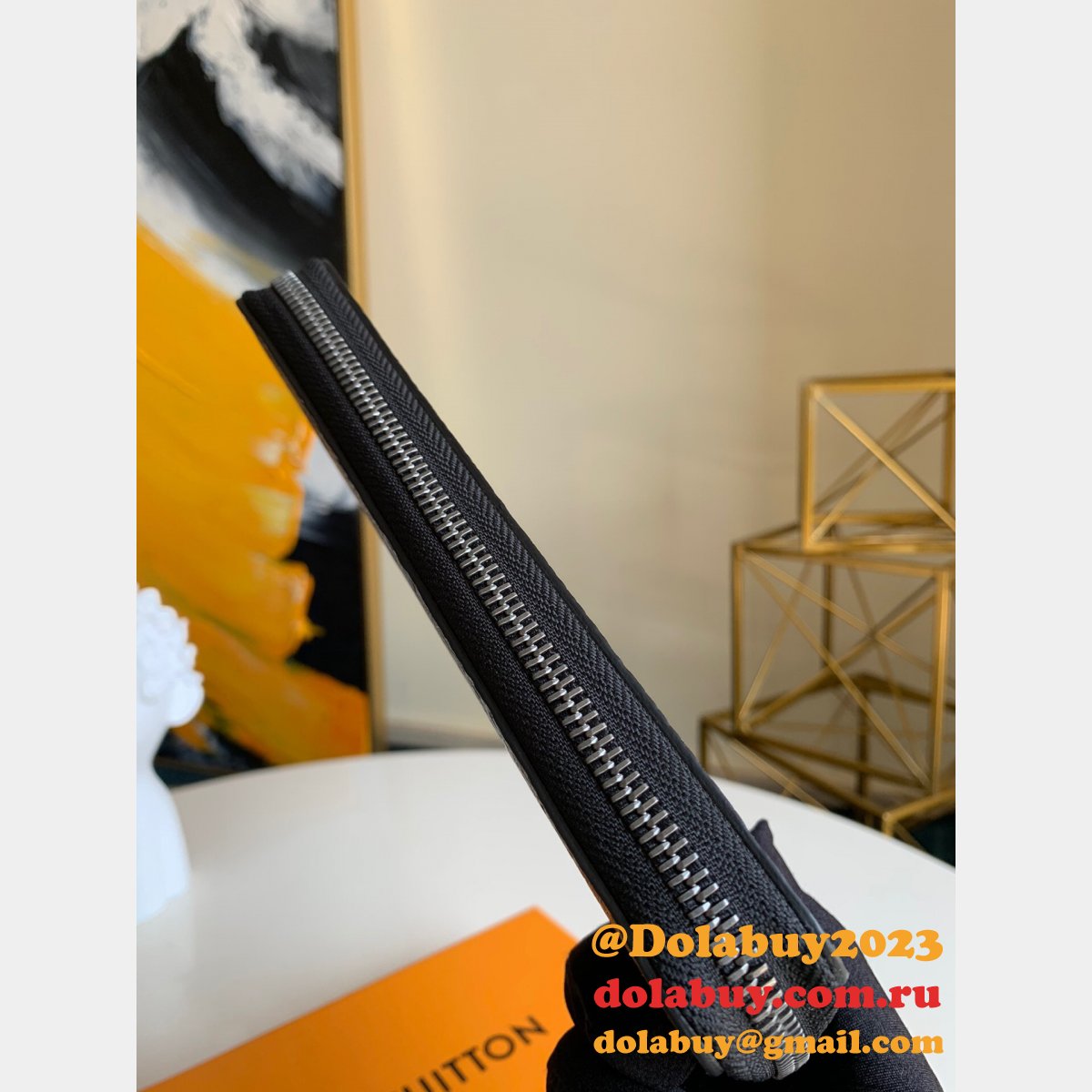 Luxury M69047 Louis Vuitton Zippy Vertical Wallet Taurillon Monogram