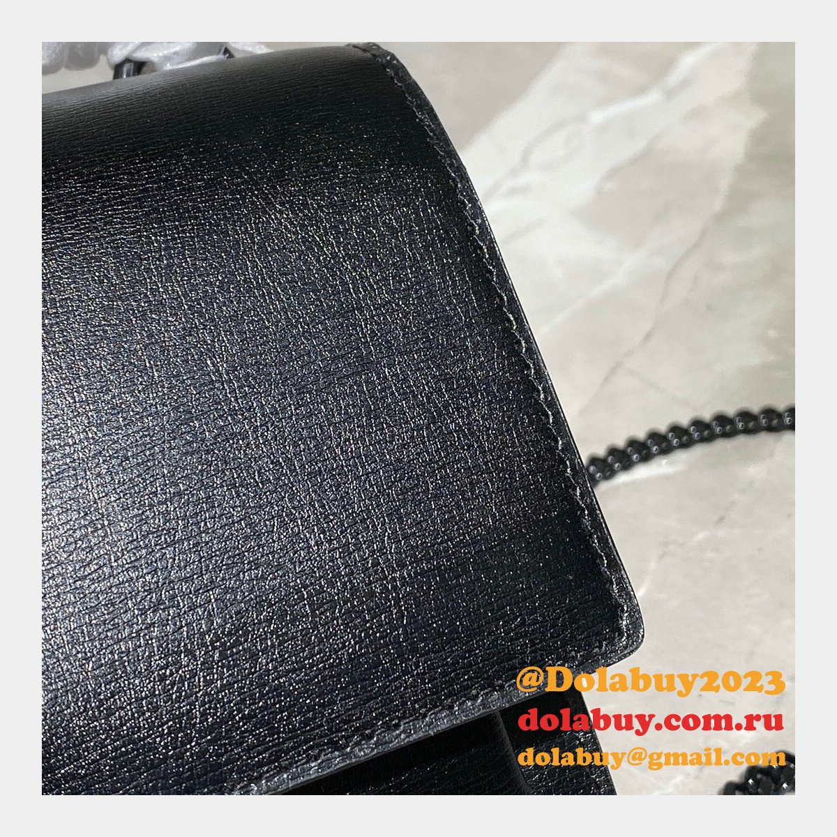 Buy Replica YSL Sunset 19cm Bags Online Black