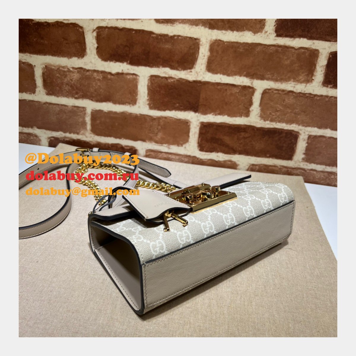Quality Gucci Replica Padlock Chain 735103 Shoulder Bag