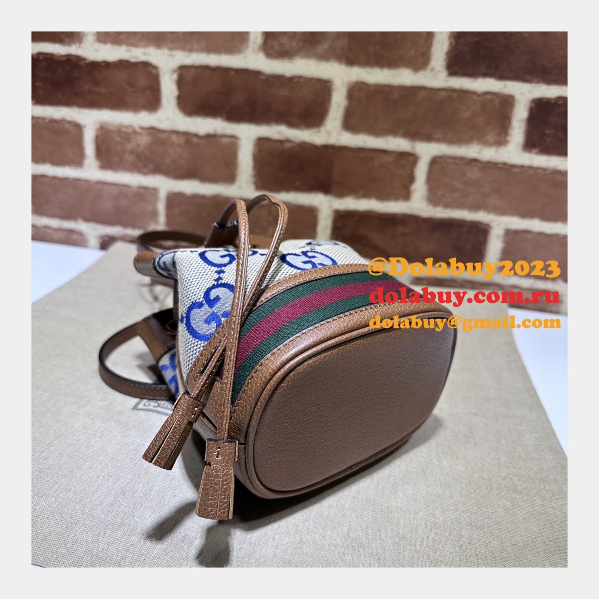 ophidia G*u*i replica bucket gg supreme 550620 knockoff bag