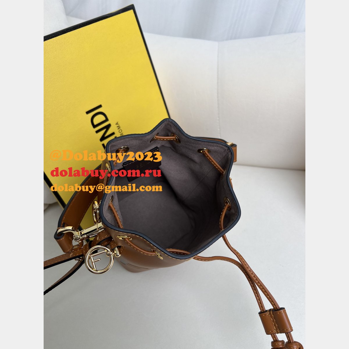Wholesale fendi Mon Tresor small Bucket bag