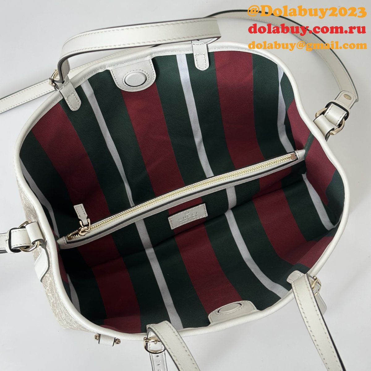 Gucci Inspired GG Emblem Small Tote Shoulder 815214 Bag