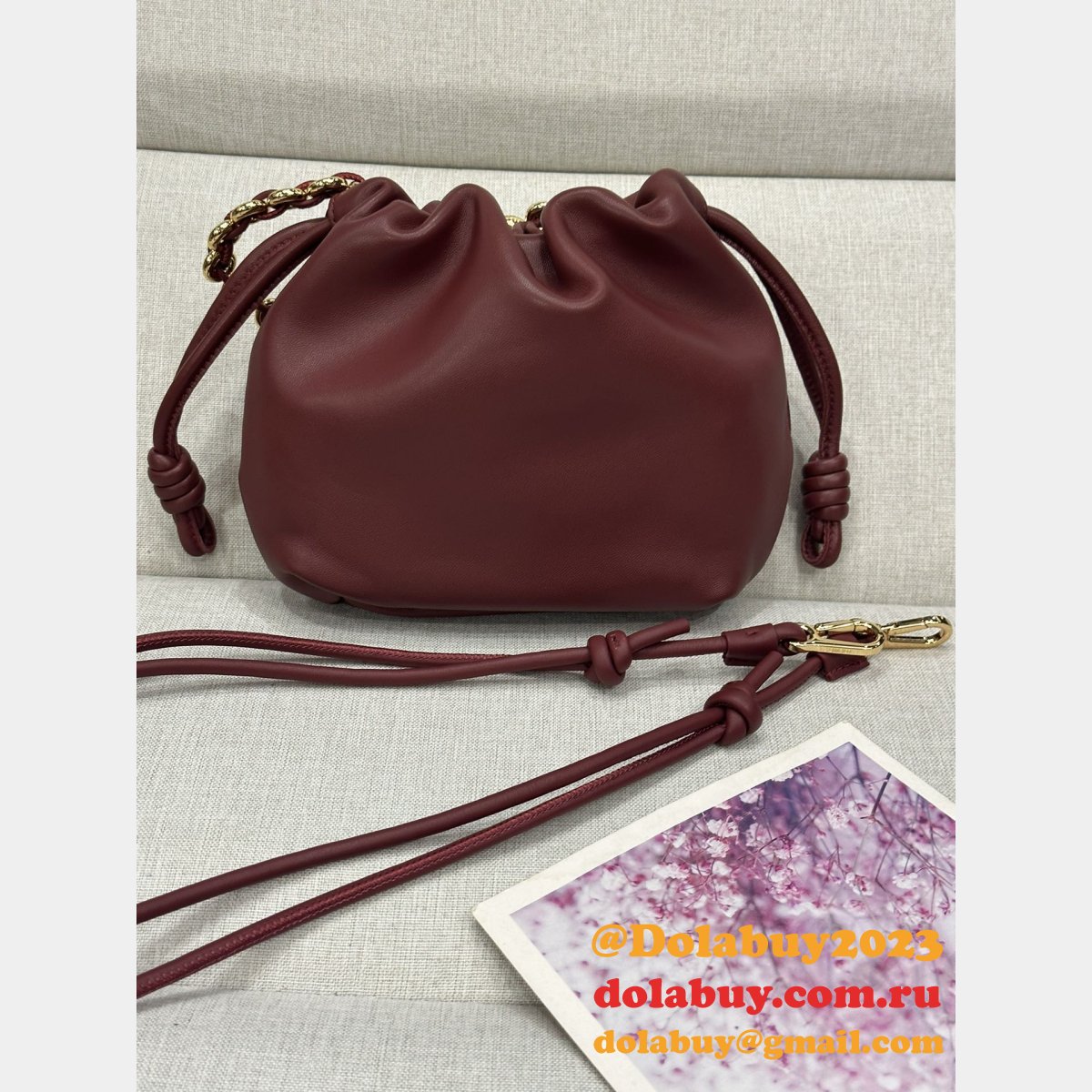 Designer loewe Flamenco Purse bag nappa lambskin