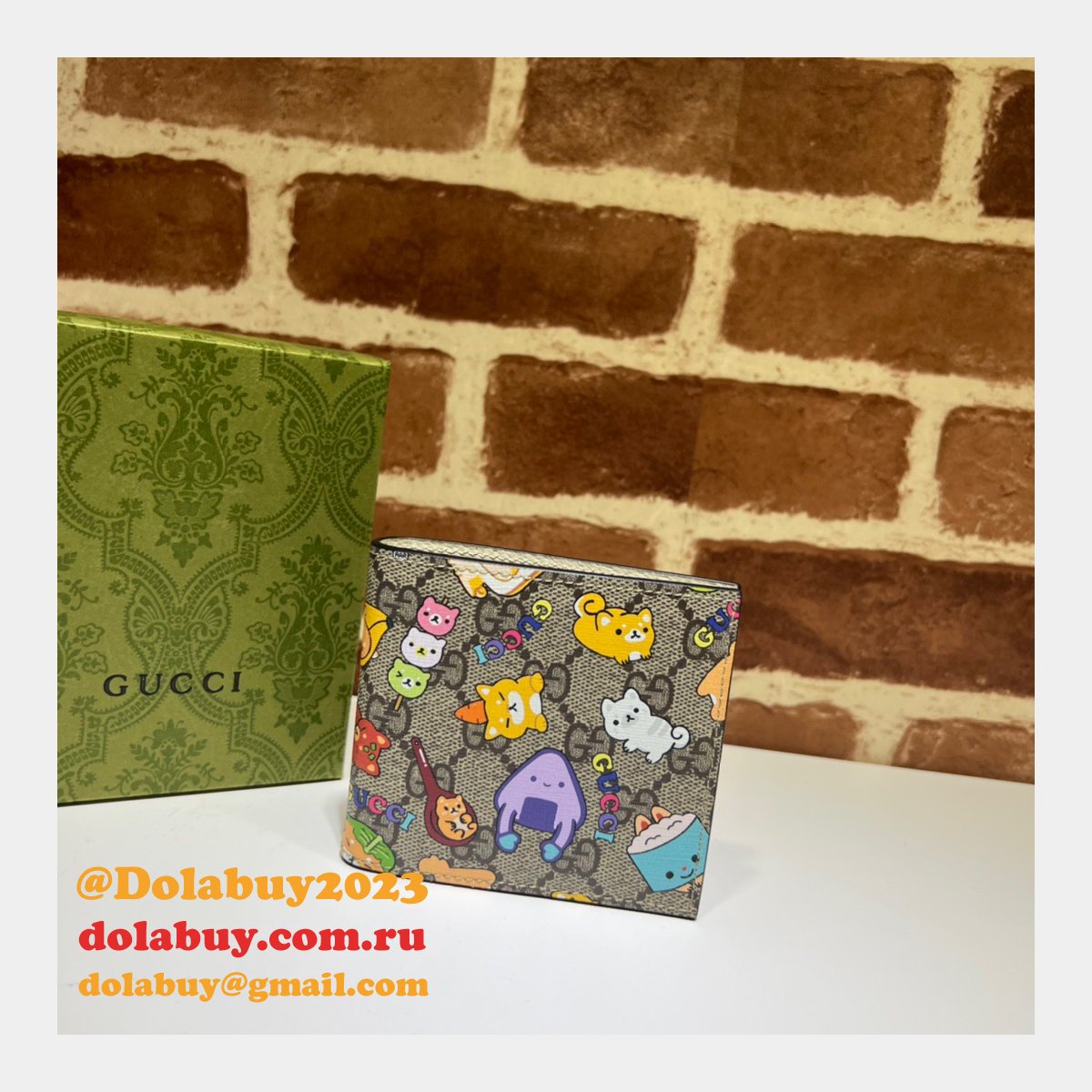 Shop Best Gucci 700462/736755/736755/734997 Replica Designer Wallets