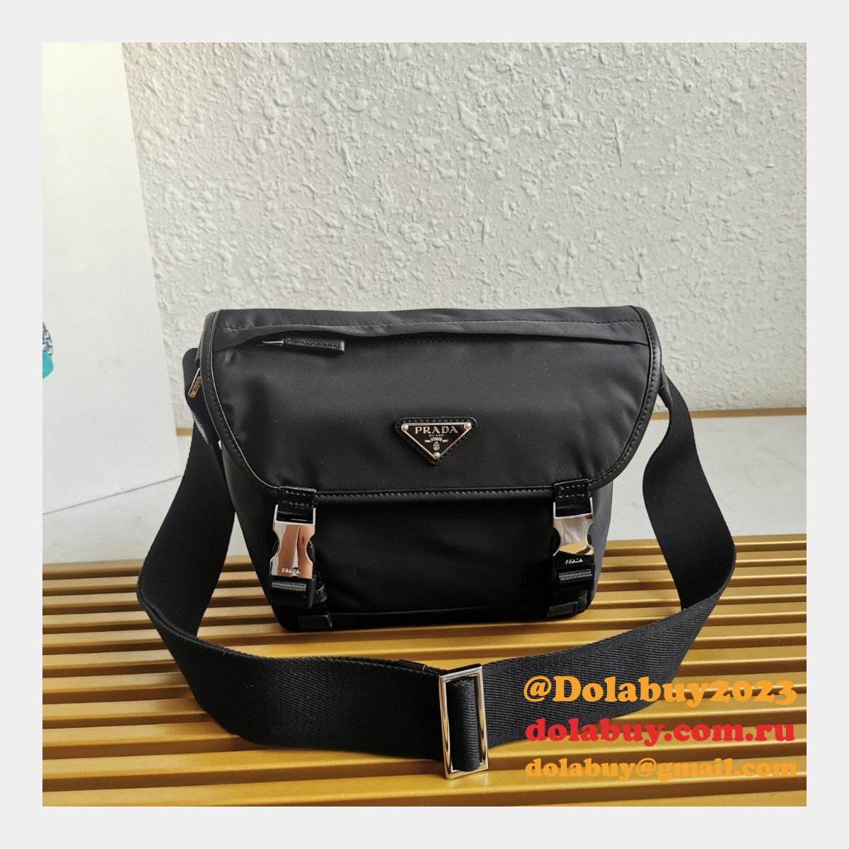Cheap Top Quality Prada Re-Nylon New messenger bag