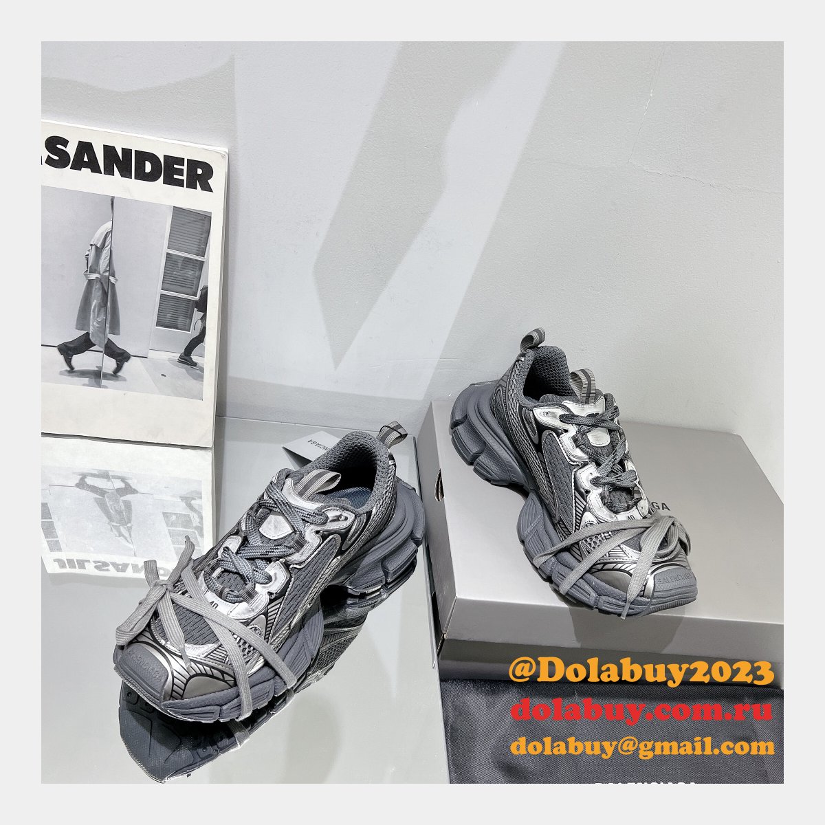 Best Quality Replica Balenciaga Dad Retro Sneakers 1:1 Casual