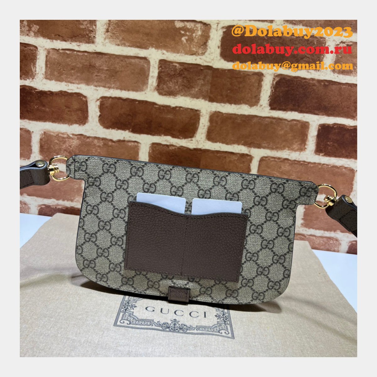 Shipping Gucci The Best Fake 718154 Blondie Belt Bag