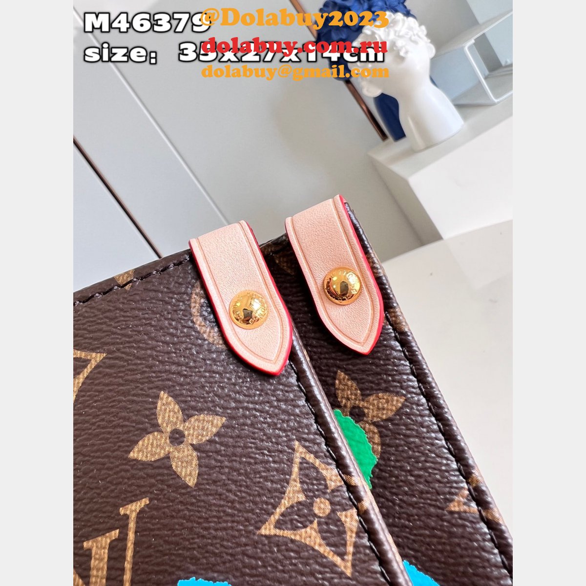 Perfect Louis Vuitton M46379 LV x YK OnTheGo Cheap Monogram