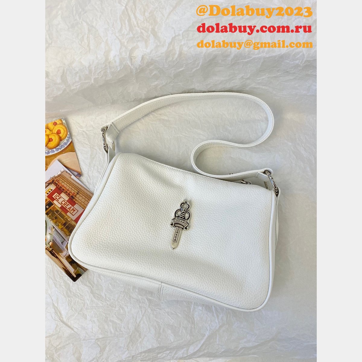 Best Chrome Hearts Replica Silver Hardware Chicken Nuggets Bag