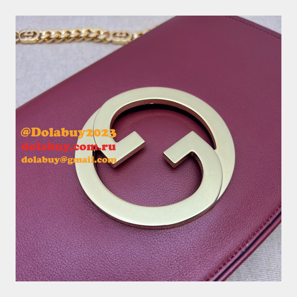 luxury G*u*i wholesale blondie shoulder 699268 fake bag