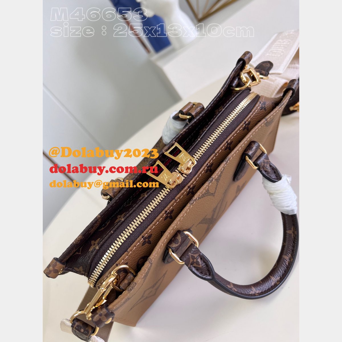 OnTheGo East West Cheap Louis Vuitton Outlet Copy M46653 Bag