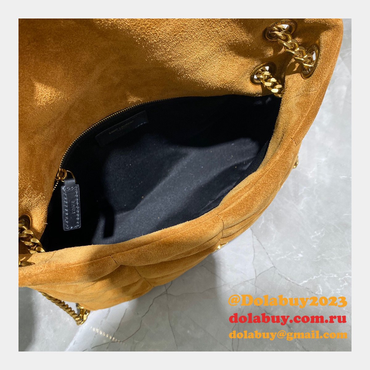 YSL Cheap Loulou Puffer Shoulder Bag 29CM