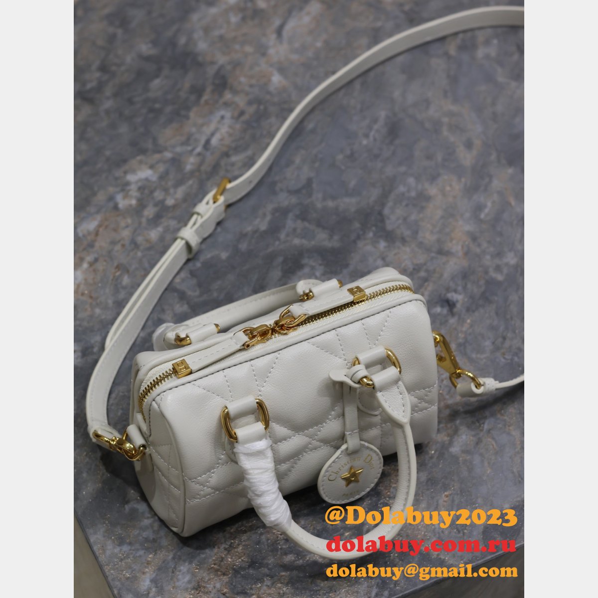 Fashion 7 Star Dior Groove women leather bag