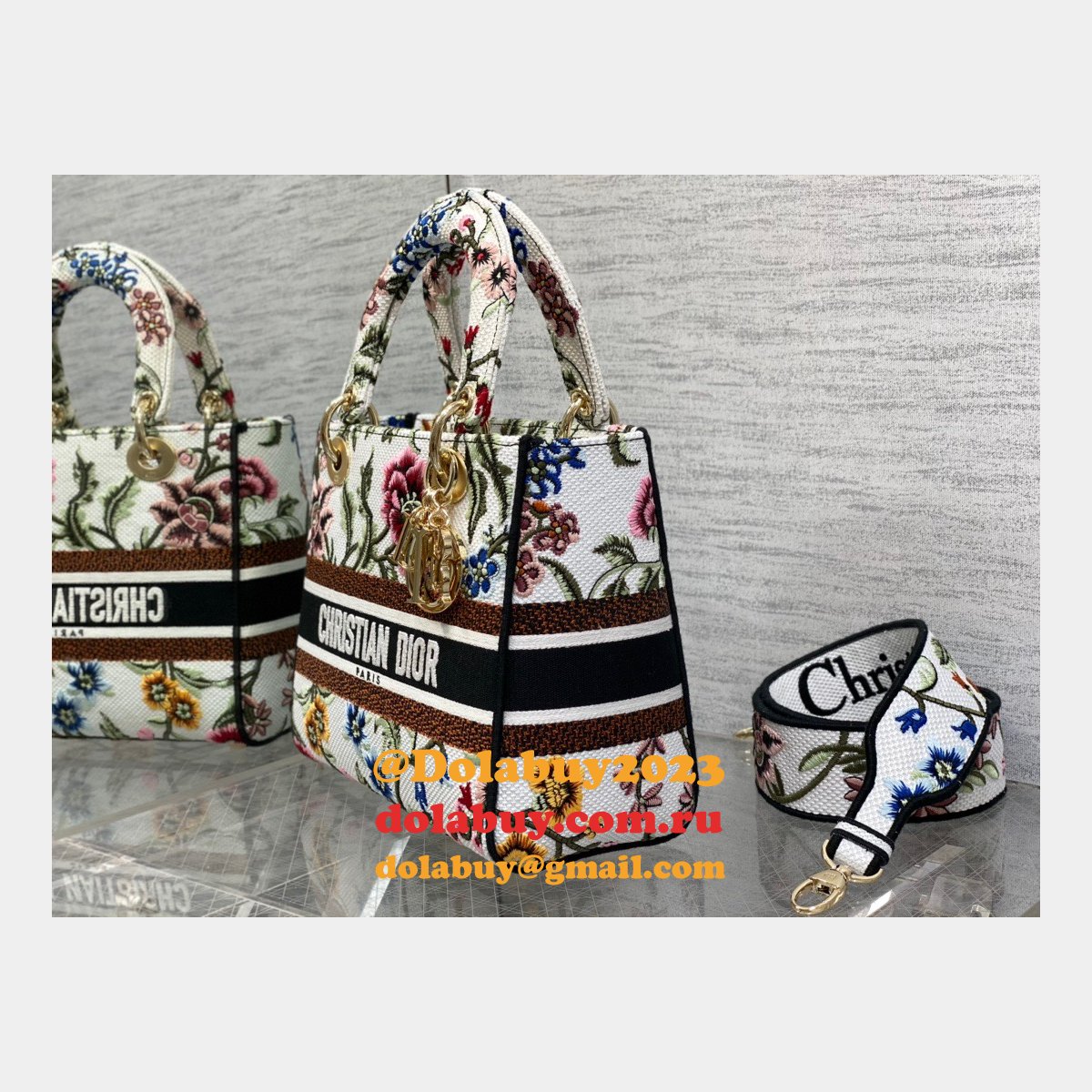 Christian Dior Designer Replica 24CM Lady Dior Bag