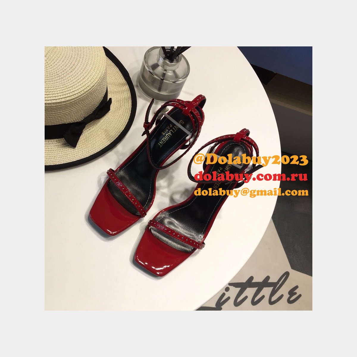 Saint Laurent High Heel Sandals 005