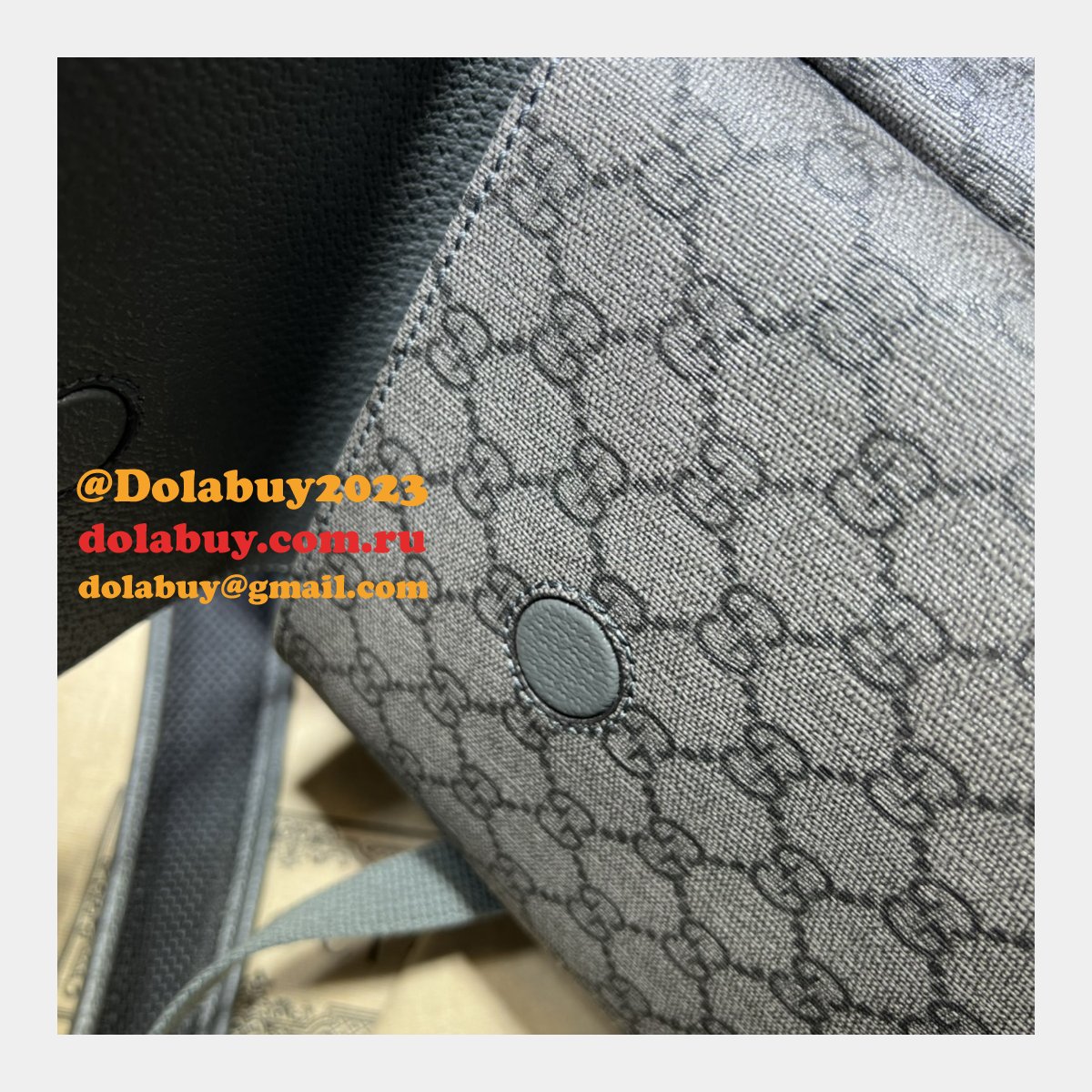 Gucci 1:1 Backpack Mens GG Supreme Ophidia 598140 Replica Bag