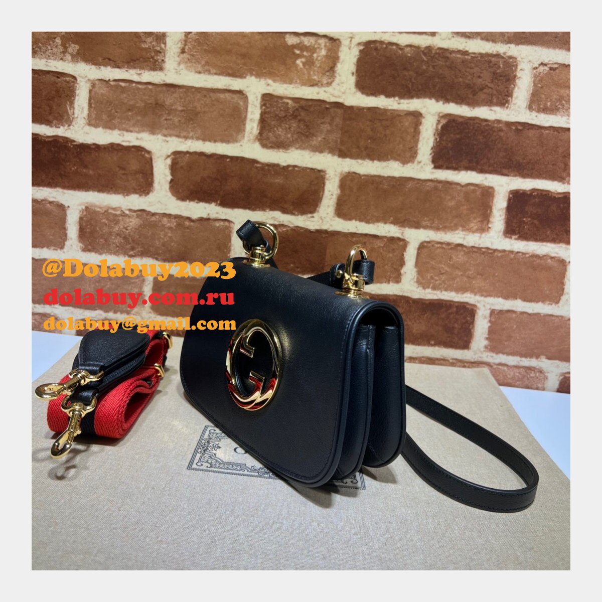 best luxury replica G*u*i blondie mini 698643 bag