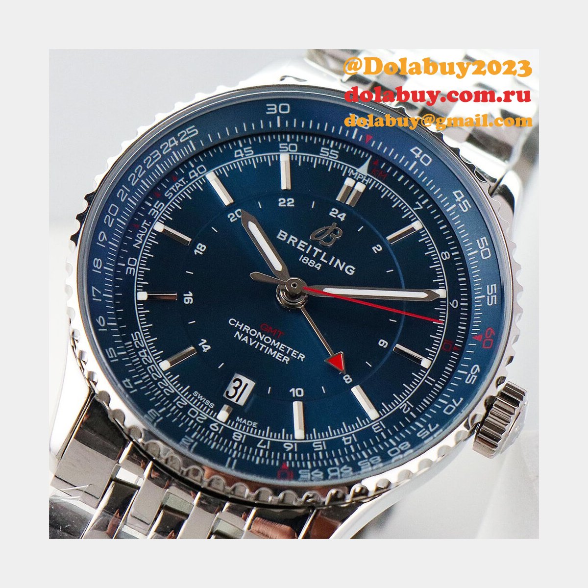 Breitling Navitimer Automatic Gmt 41