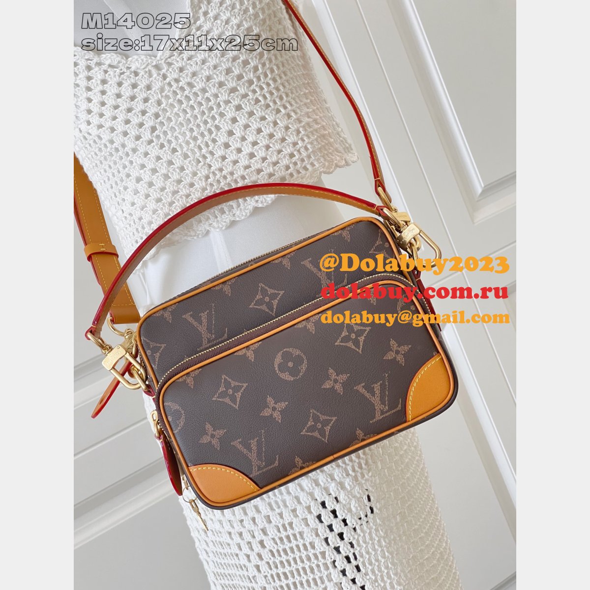Nil Bag Louis Vuitton Fake M14025 Luxury Autres Cuirs Monogram Brown